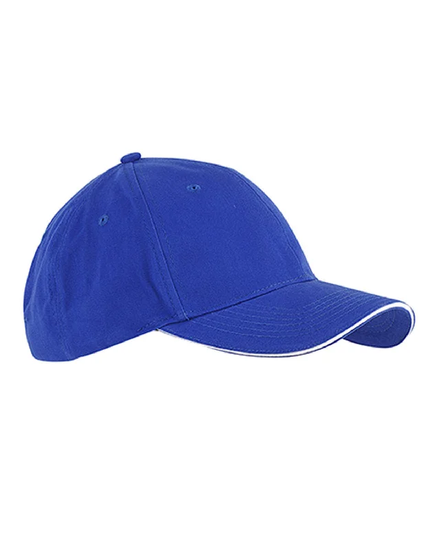 Savings Alert Big Accessories Sandwich Bill Baseball Cap | Royal/ White