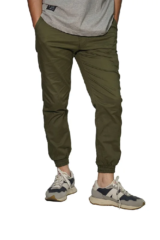 Weekend Specials to Enjoy Best Classic Jogger Pants In Army Green