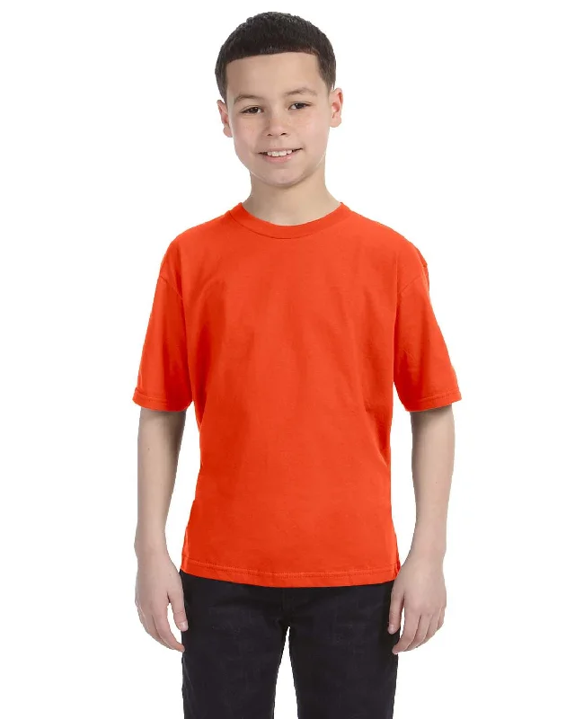 Weekend Discounts Worth Grabbing Anvil Youth Fashion Fit T-Shirt | Orange