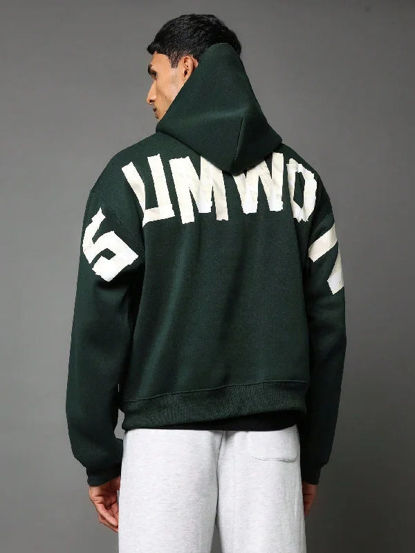 Weekend Savings Sensation Regular Fit Overhead Hoodie With Front And Back Graphic Print