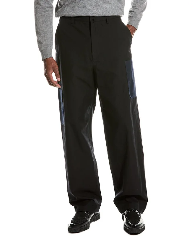 Special Discount Theory Gabardine Wool-Blend Pant