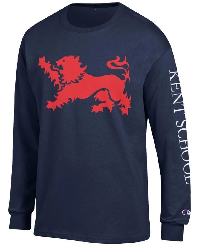 Weekend Offers That Shine Champion® Jersey Long Sleeve Tee with Lion