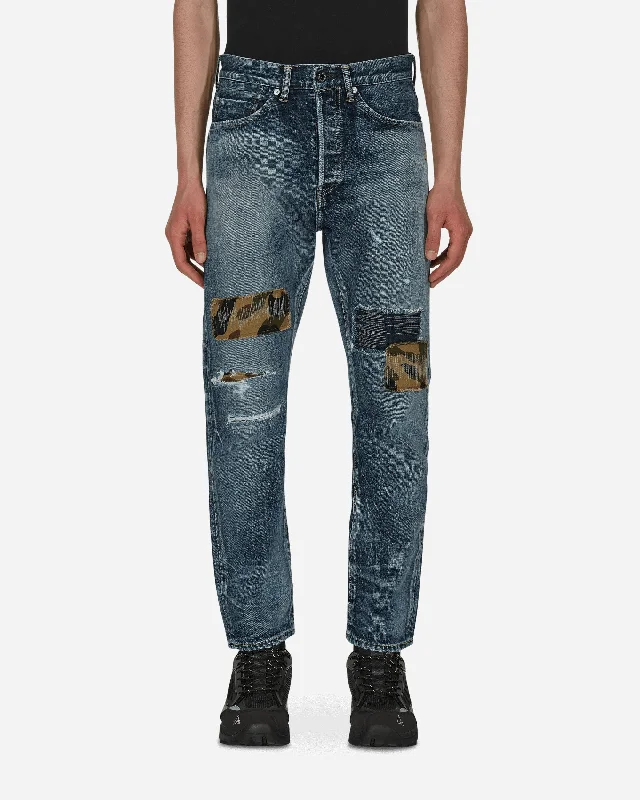 Weekend Bargains to Relish 1999 Type-02 1st Camo Patch Damaged Pants Blue