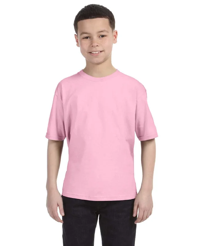 Weekend Savings Sensation Anvil Youth Fashion Fit T-Shirt | Charity Pink