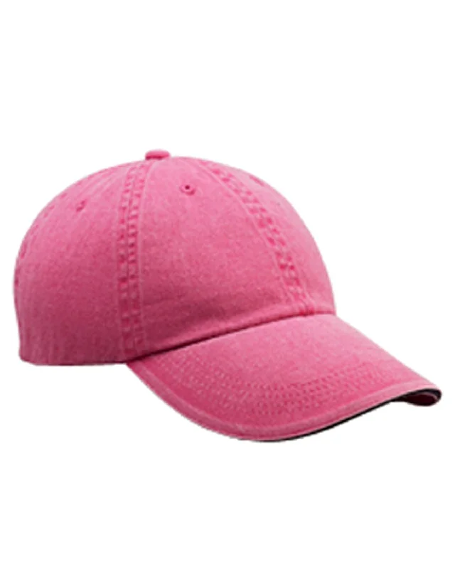 Weekend Deals That Amaze Anvil Low-Profile Pigment-Dyed Twill Cap | Flamingo