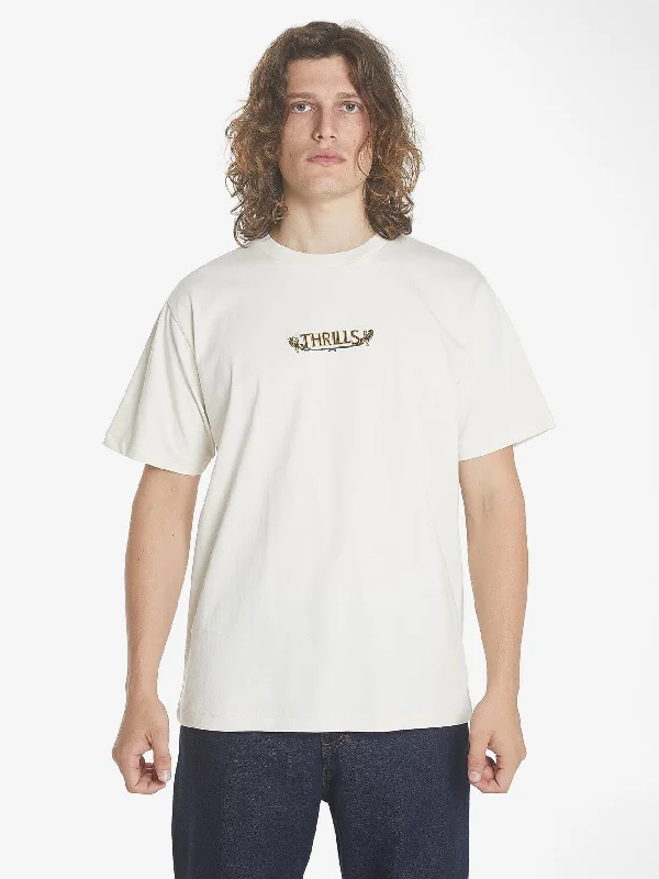 Savings Bonanza Flowershop Merch Fit Tee - Heritage White