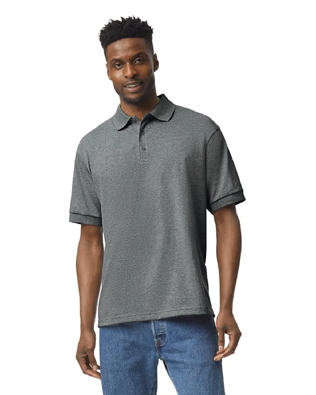 New Arrival Gildan DryBlend 50/50 Jersey Knit Polo Shirt | Graphite Heather