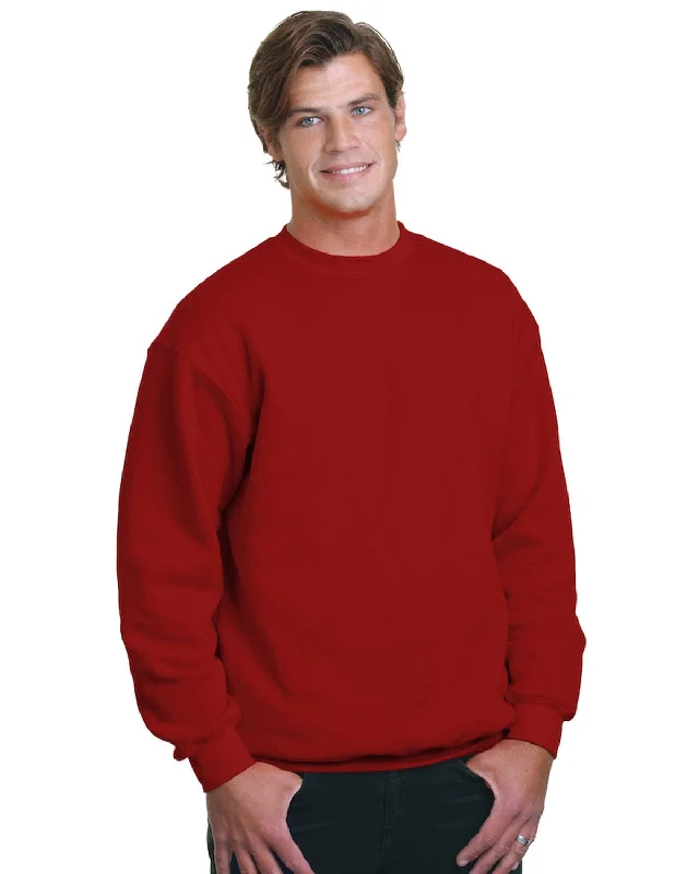 Early Bird Bayside USA Made Crewneck Fleece | Cardinal