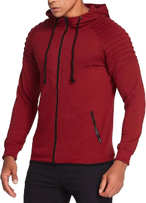 Closeout Deal Fashion Long Sleeve Hooded With Zipper Pocket (US Only)