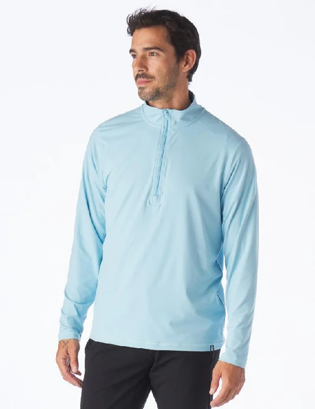 Weekend Bargains to Love Tahoe 1/4 Zip: Vista Blue