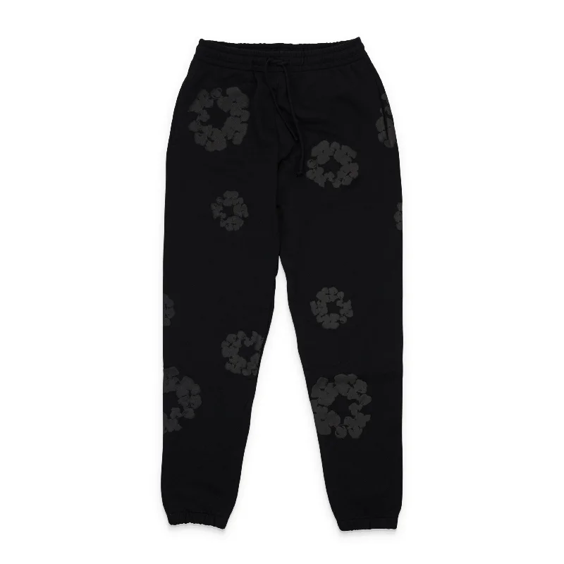 Weekend Offers That Delight NWT DENIM TEARS BLACK WREATH PRINTED SWEATPANTS SIZE L $190