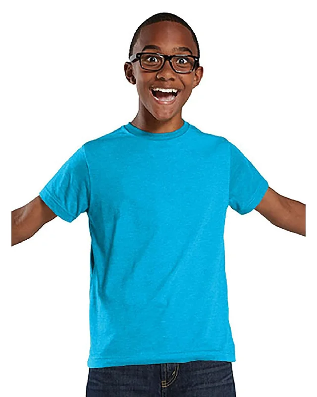 Hot Deal LAT Youth Fine Jersey T-Shirt | Vint Turquoise