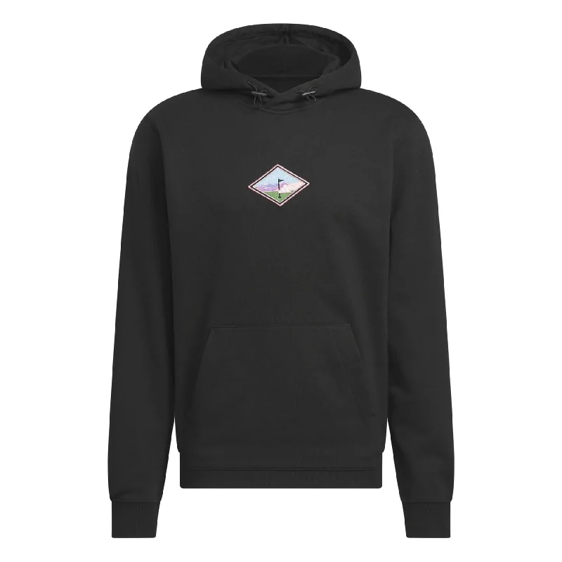 Low Price Versatile Tech Graphic Hoodie Black - AW24