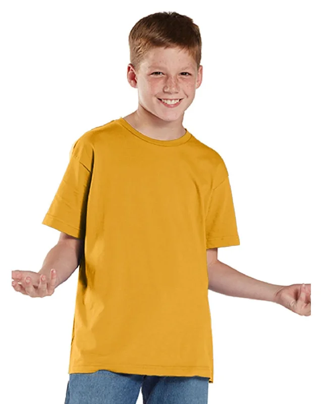 Super Savings LAT Youth Fine Jersey T-Shirt | Gold