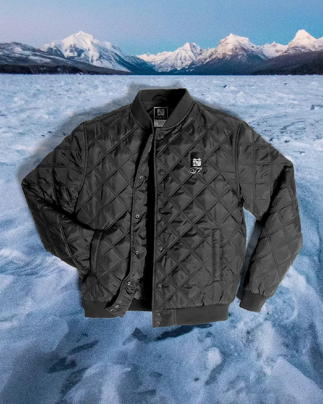 Price Rollback BOMBER JACKET - BLACK