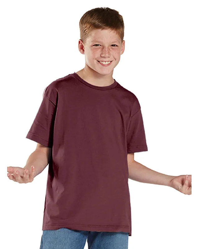 Limited Edition LAT Youth Fine Jersey T-Shirt | Maroon