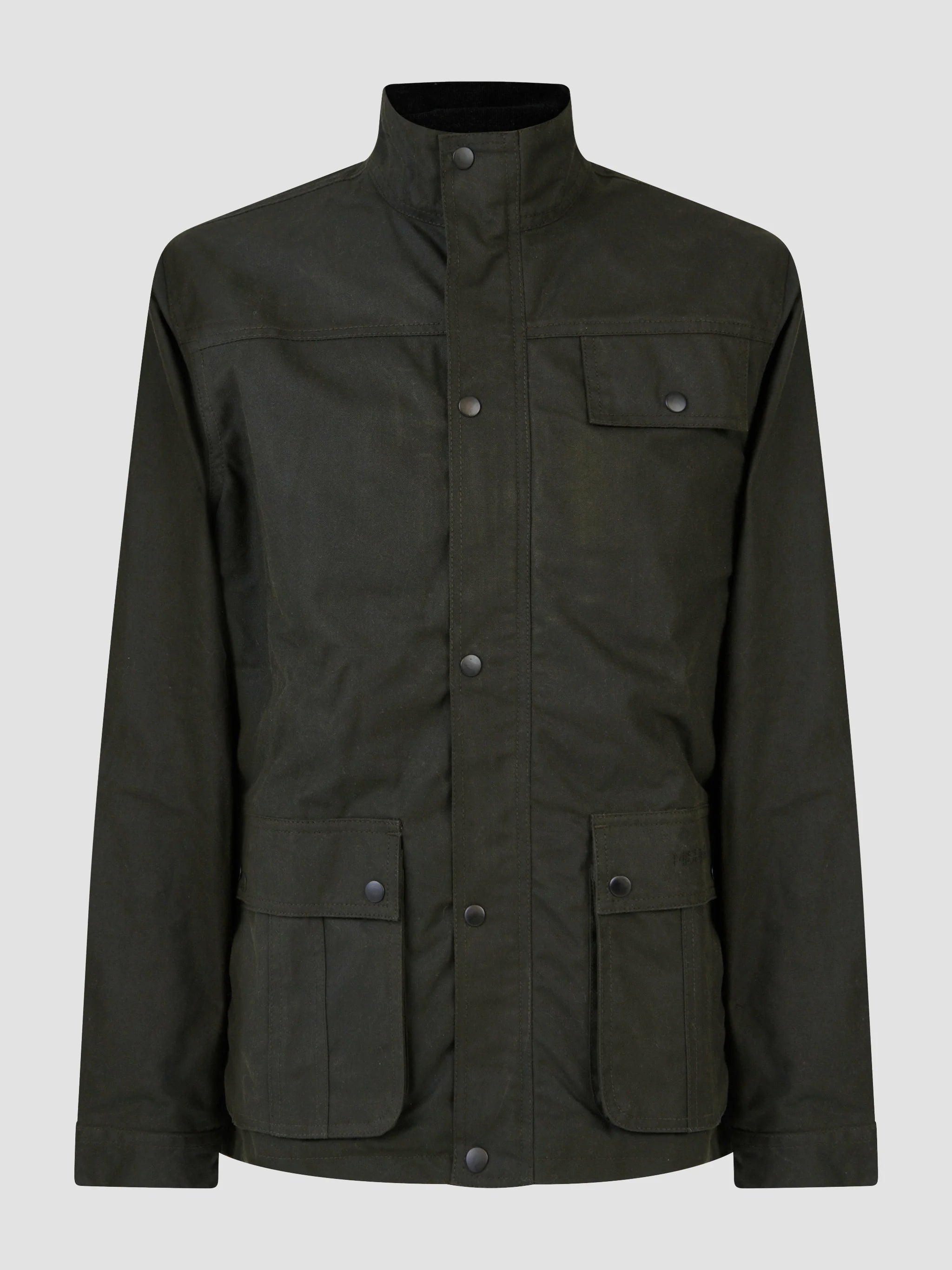 Special Price MishMash Utilis Olive Wax Jacket in Olive