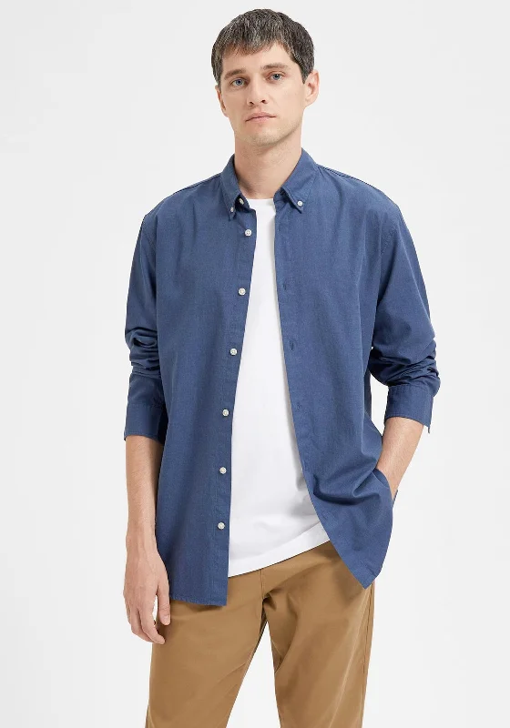 Best Deals Selected Homme Theo Shirt, Grisaille