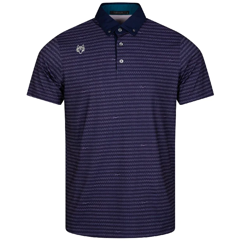 Overstock Sale Wind And Water Symbol Polo Maltese Blue - AW24