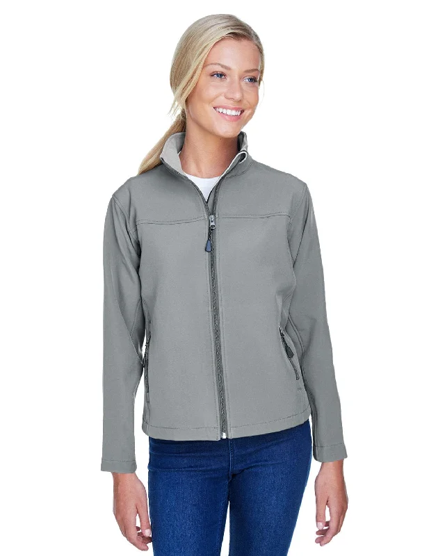 Final Clearance Devon & Jones Ladies Soft Shell Jacket | Charcoal