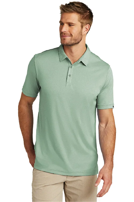 Instant Savings TravisMathew Mens Coto Performance Moisture Wicking Short Sleeve Polo Shirt - Heather Beryl Green Instant Savings TravisMathew Mens Coto Performance Moisture Wicking Short Sleeve Polo Shirt - Heather Beryl Green