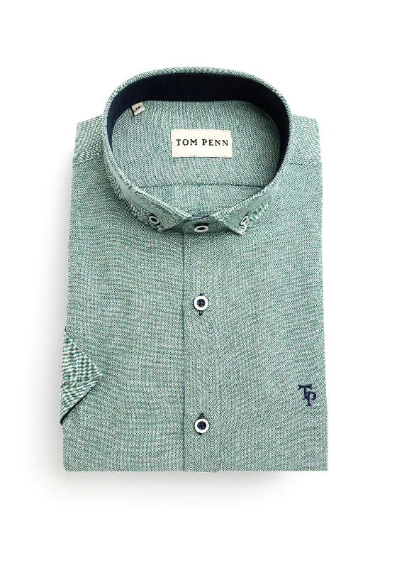 Limited Time Discount Tom Penn Short Sleeve Shirt, Green