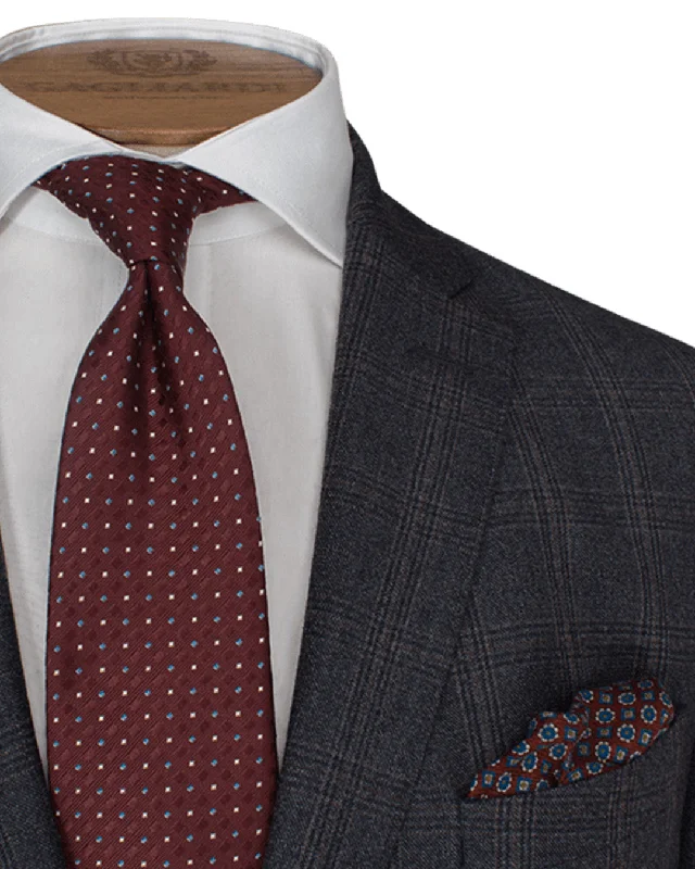 Big Savings Mid Navy Checked Jacket