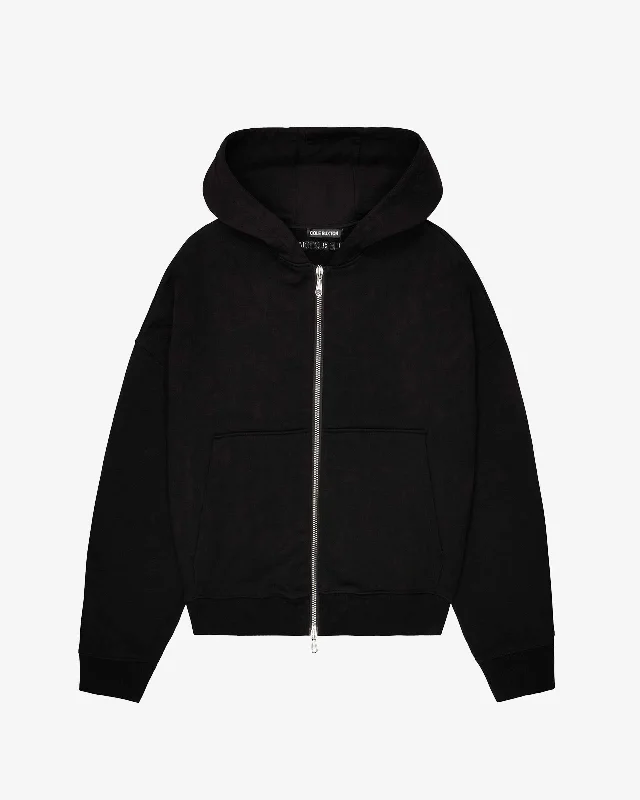 Crazy Deals WARM UP CROPPED ZIPPED HOODIE