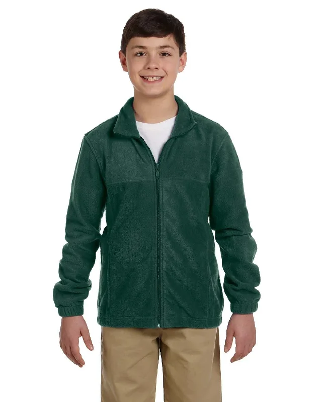 Customer Appreciation Sale Harriton Youth Full-Zip Fleece | Hunter