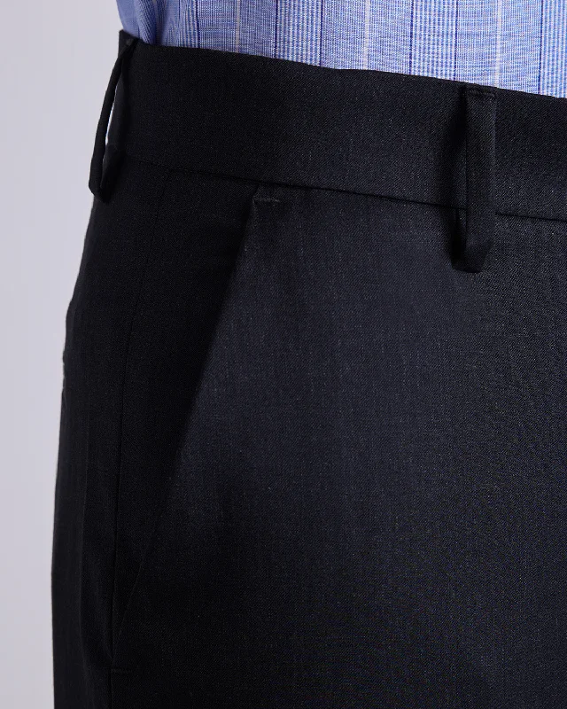 Great Bargains Visionary Blended Wool Dress Pants - Black
