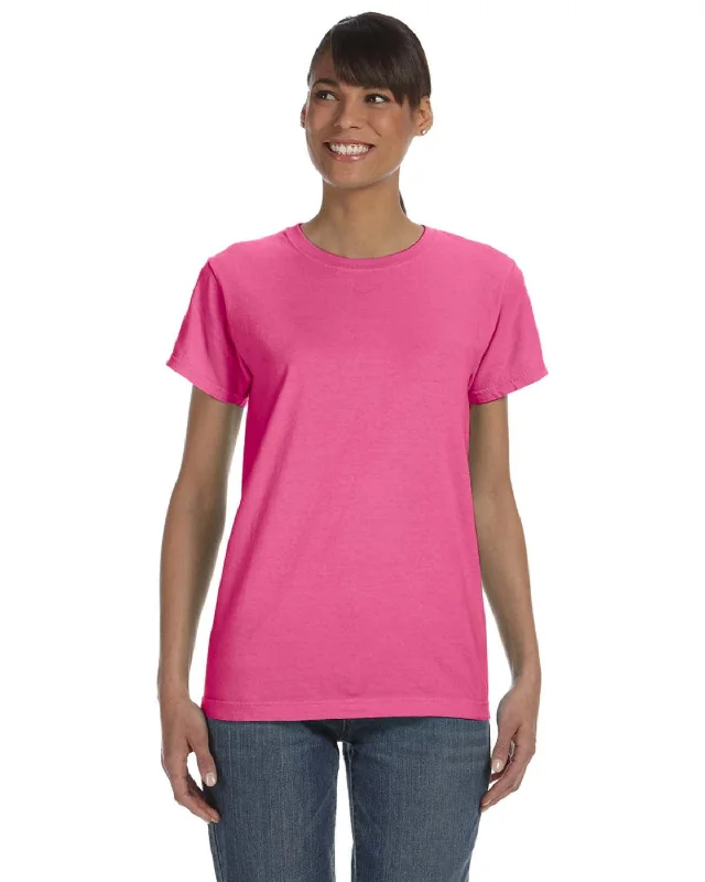 Stock Up Comfort Colors Ladies Garment-Dyed T-Shirt | Crunchberry