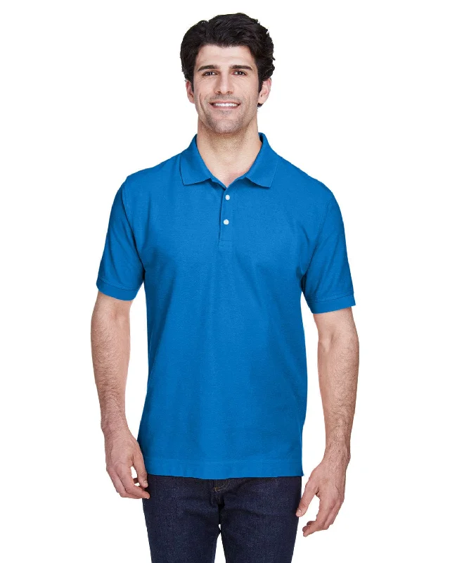 Savings Event Devon & Jones Tall Pique Knit Polo Shirt | True Royal