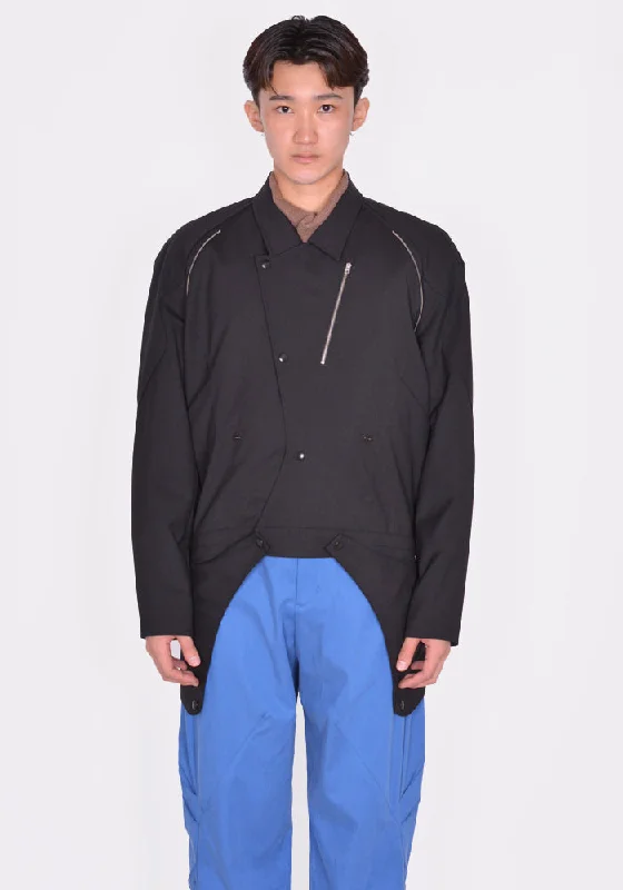 Time-Limited Offer KIKO KOSTADINOV MEN KKSS24J04-34 TONINO UTILITY JACKET NIGHT BLACK Time-Limited Offer KIKO KOSTADINOV MEN KKSS24J04-34 TONINO UTILITY JACKET NIGHT BLACK