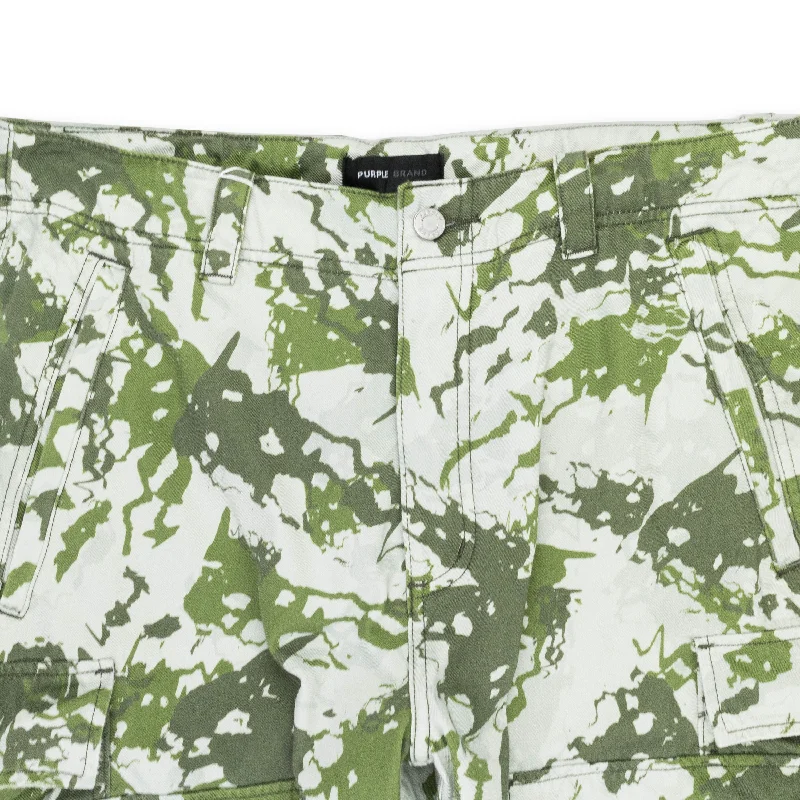 Weekend Deals That Sparkle DOUBLE POCKET CARGO AOP CARGO PANTS