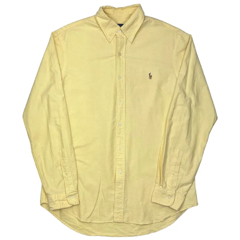 Weekend Bargains to Cherish Ralph Lauren Yellow Long Sleeve Shirt
