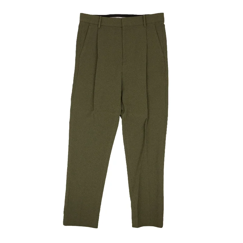 Price Drop Opening Ceremony Twill Trouser - Olive