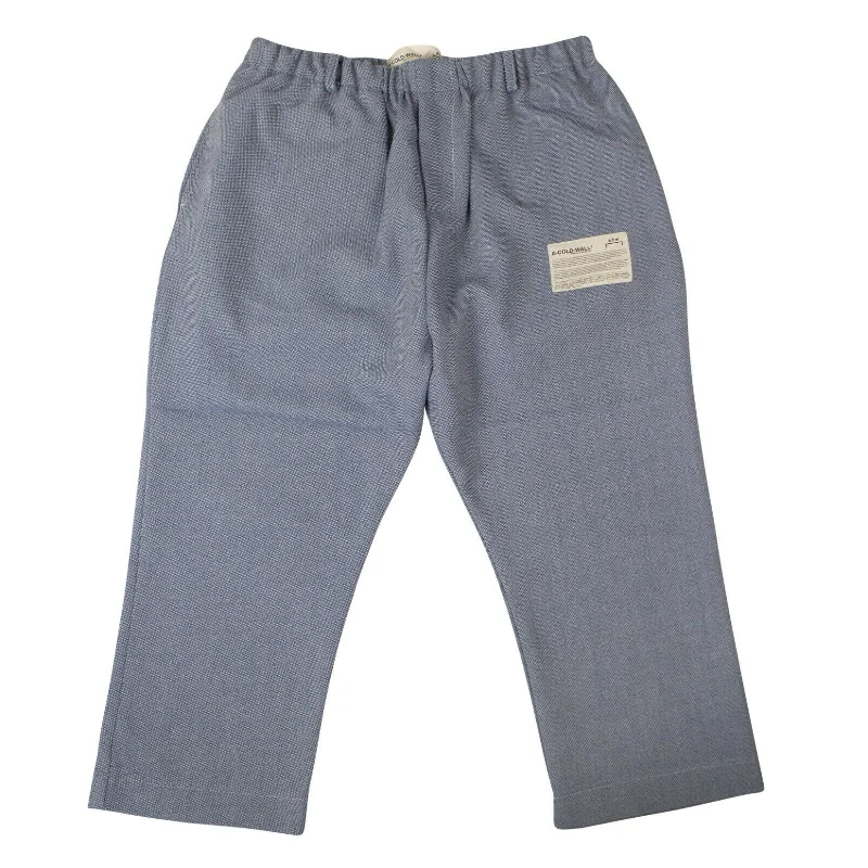 Price Blitz A.C.W Fabric Trousers - Blue