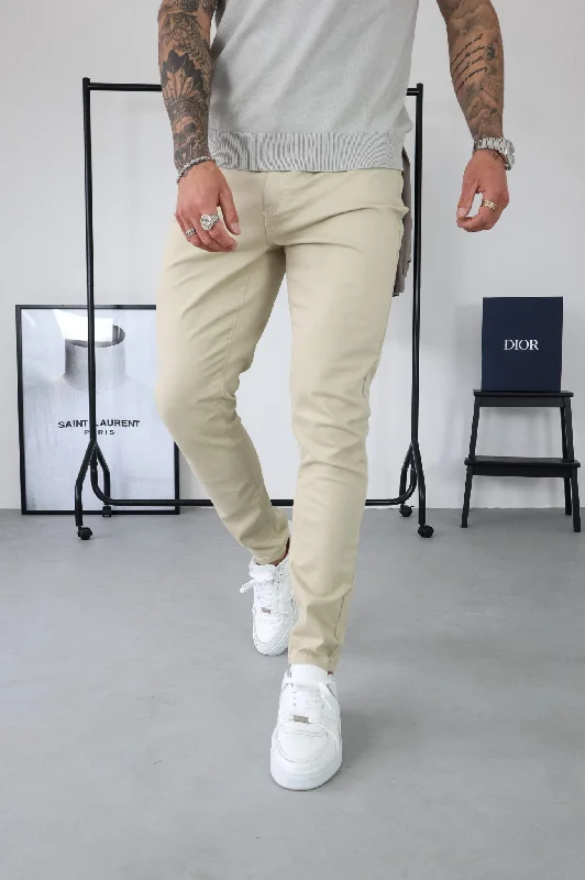 Online Only Capo CHINO Pant - Stone