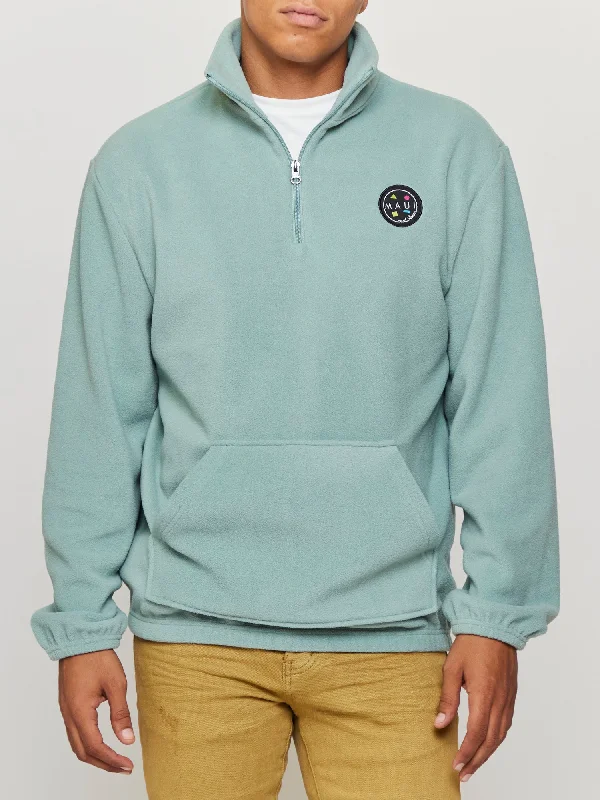 Weekend Bargains to Enjoy Layover Polar Fleece in Sage