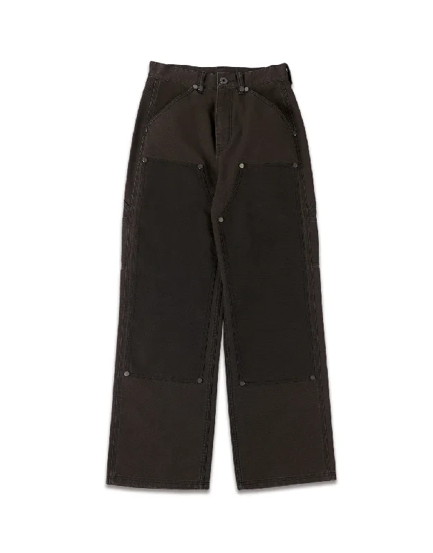 Limited Availability 1997shell Metal Rivets Work Pants(Brown)