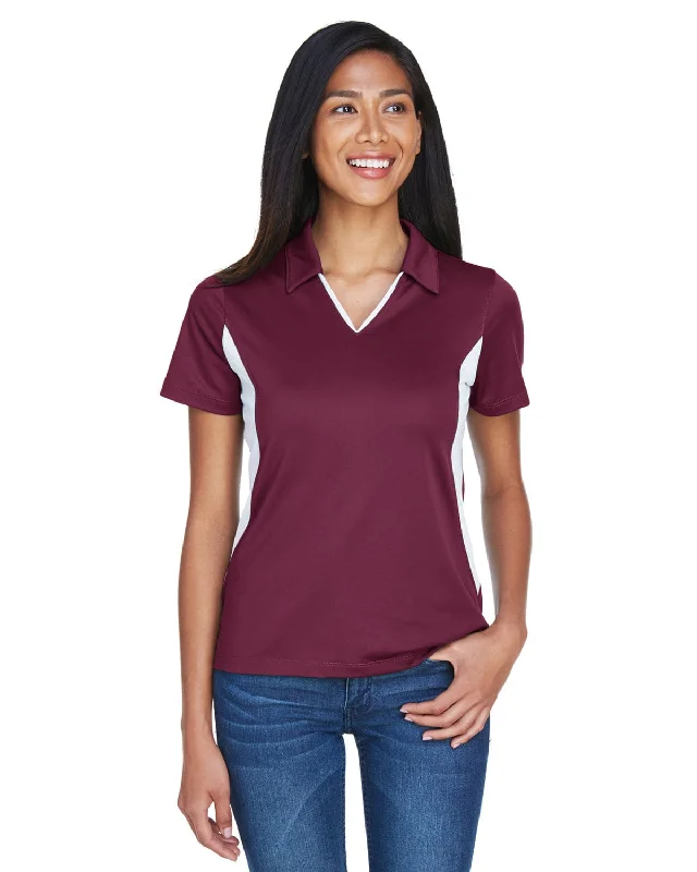 Maroon/ White