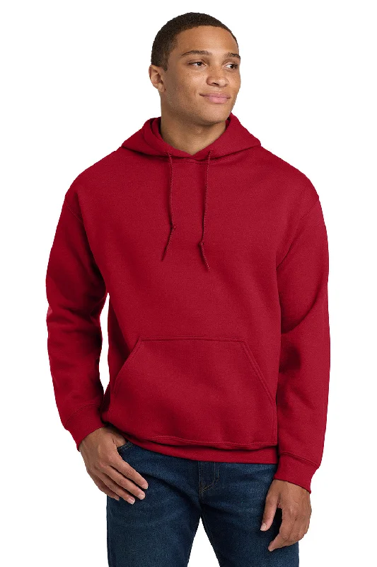 Super Sale Gildan Mens Pill Resistant Hooded Sweatshirt Hoodie w/ Pouch Pocket - Cherry Red Super Sale Gildan Mens Pill Resistant Hooded Sweatshirt Hoodie w/ Pouch Pocket - Cherry Red