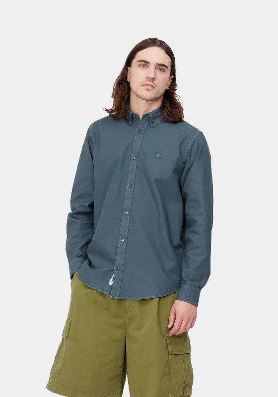 Unbeatable Prices Carhartt Bolton Fine Cord Shirt, Storm Blue