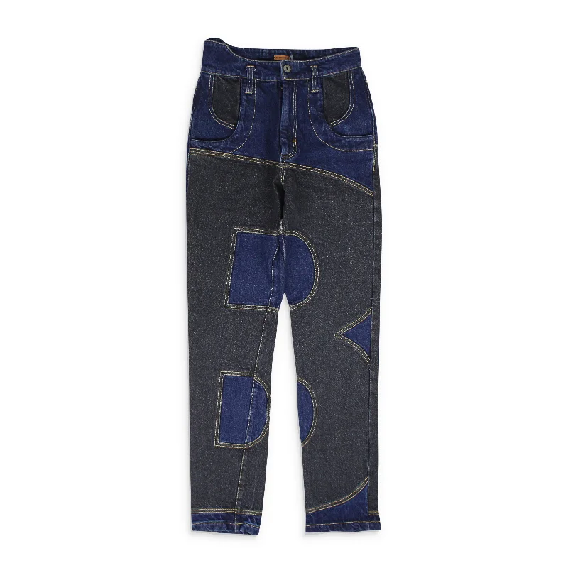 New Arrival Barragan BLACK POCKET BLUE B-PANTS