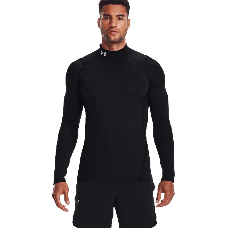 Closeout Under Armour Mens Coldgear Fitted Mock 2025