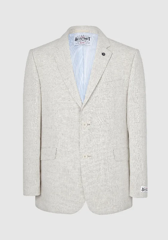 Doorbuster Deal Helmsley Linen Jacket - Natural