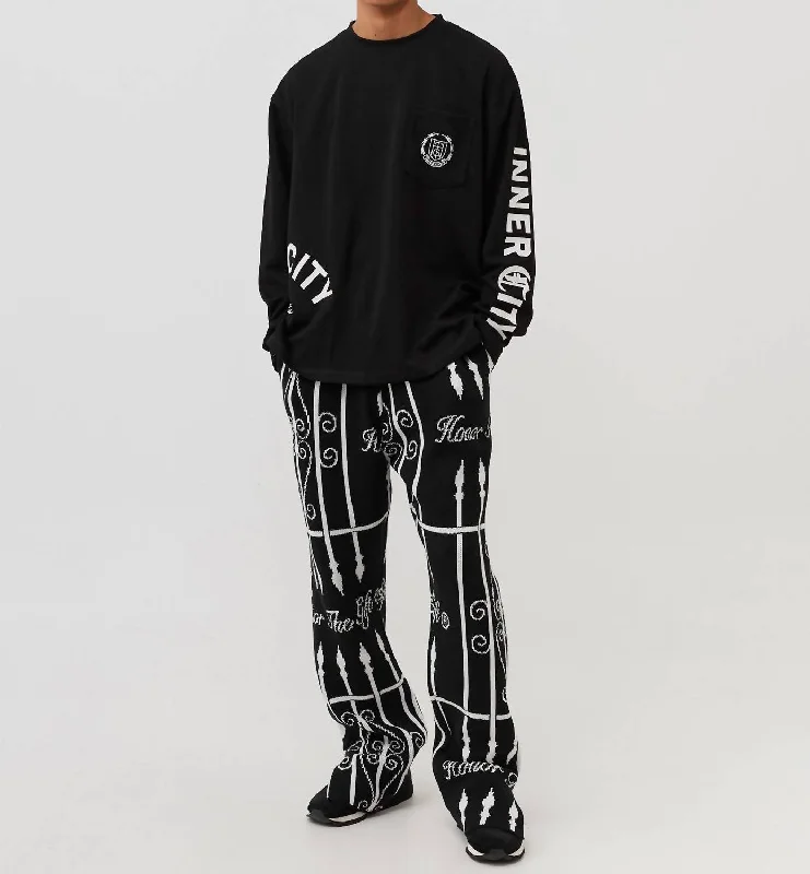 Act Now Men's Neighborhood Sweatpants In Black