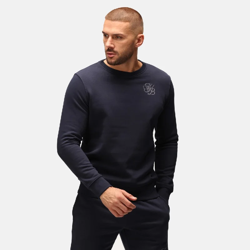 New Deals TKB Man Navy Organic Sweatshirt