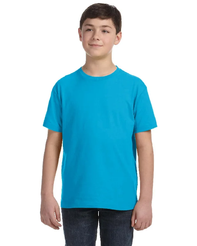 Buy More, Save More LAT Youth Fine Jersey T-Shirt | Turquoise
