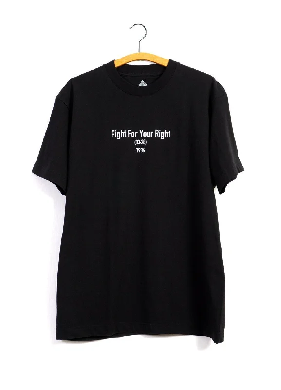 Limited Time FAVORITE TRACK T | Fight For Your Right | Black